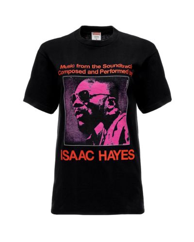 Supreme Isaac Hayes "SHAFT" black t-shirt