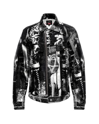 Supreme x Jean Paul Gaultier "Fuck Racism" trucker jacket