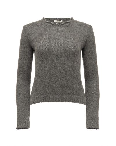 The Row grey cashmere knitted sweater 