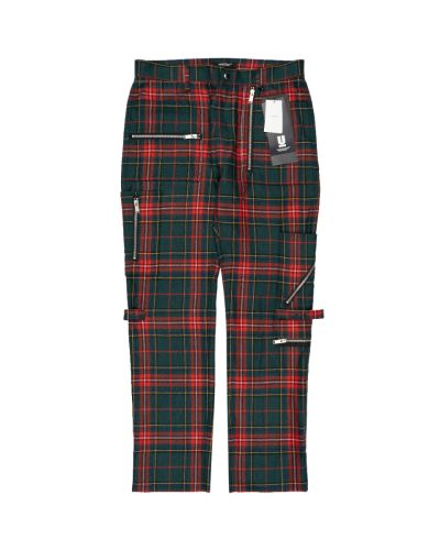 Undercover Chaos x Balance multicolor tartan checked pants