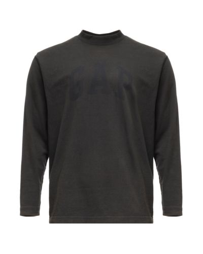 Yeezy x GAP black dove oversize long sleeve t-shirt
