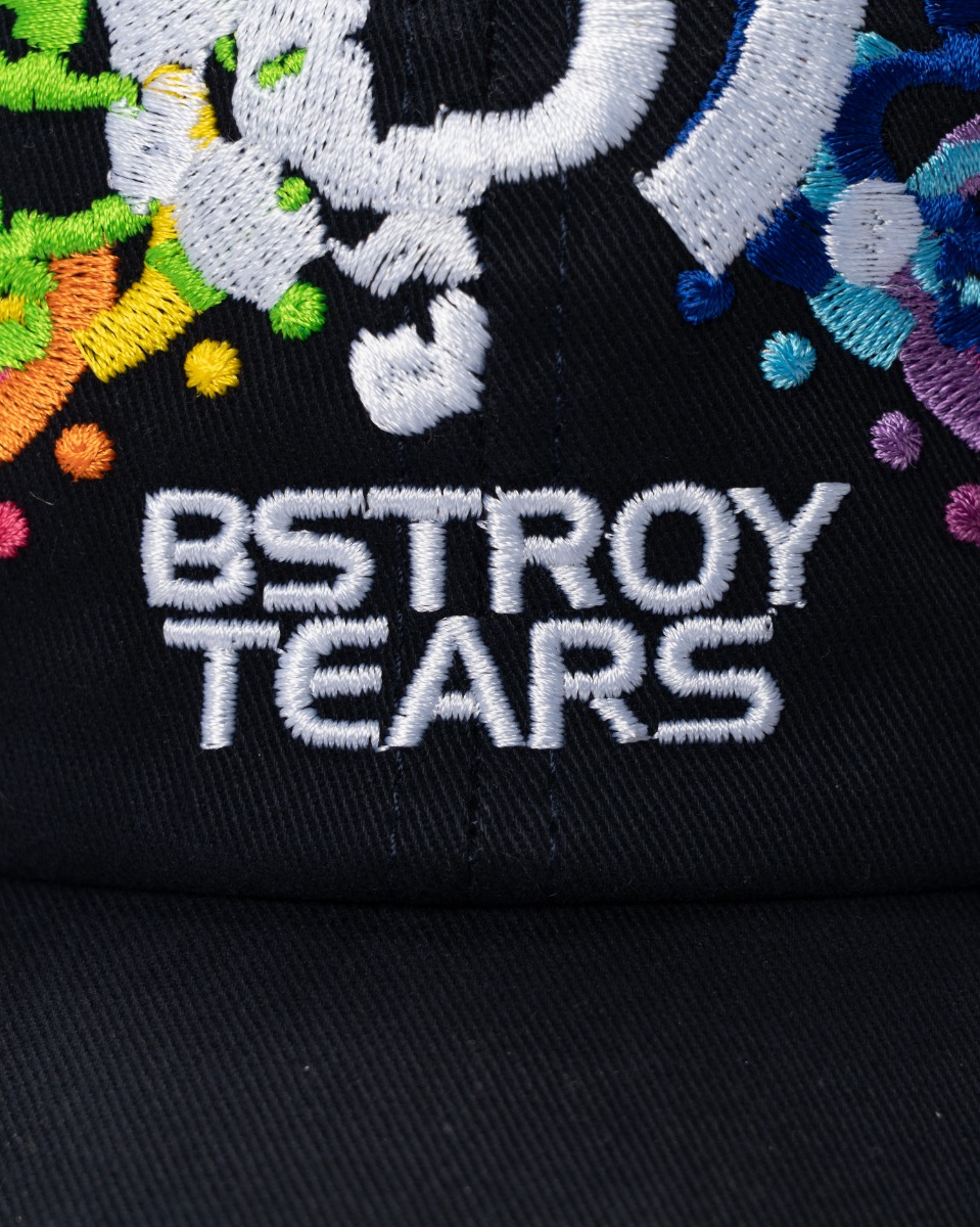 Denim Tears x Bstroy Rainbow Wreath navy hat thumbnail