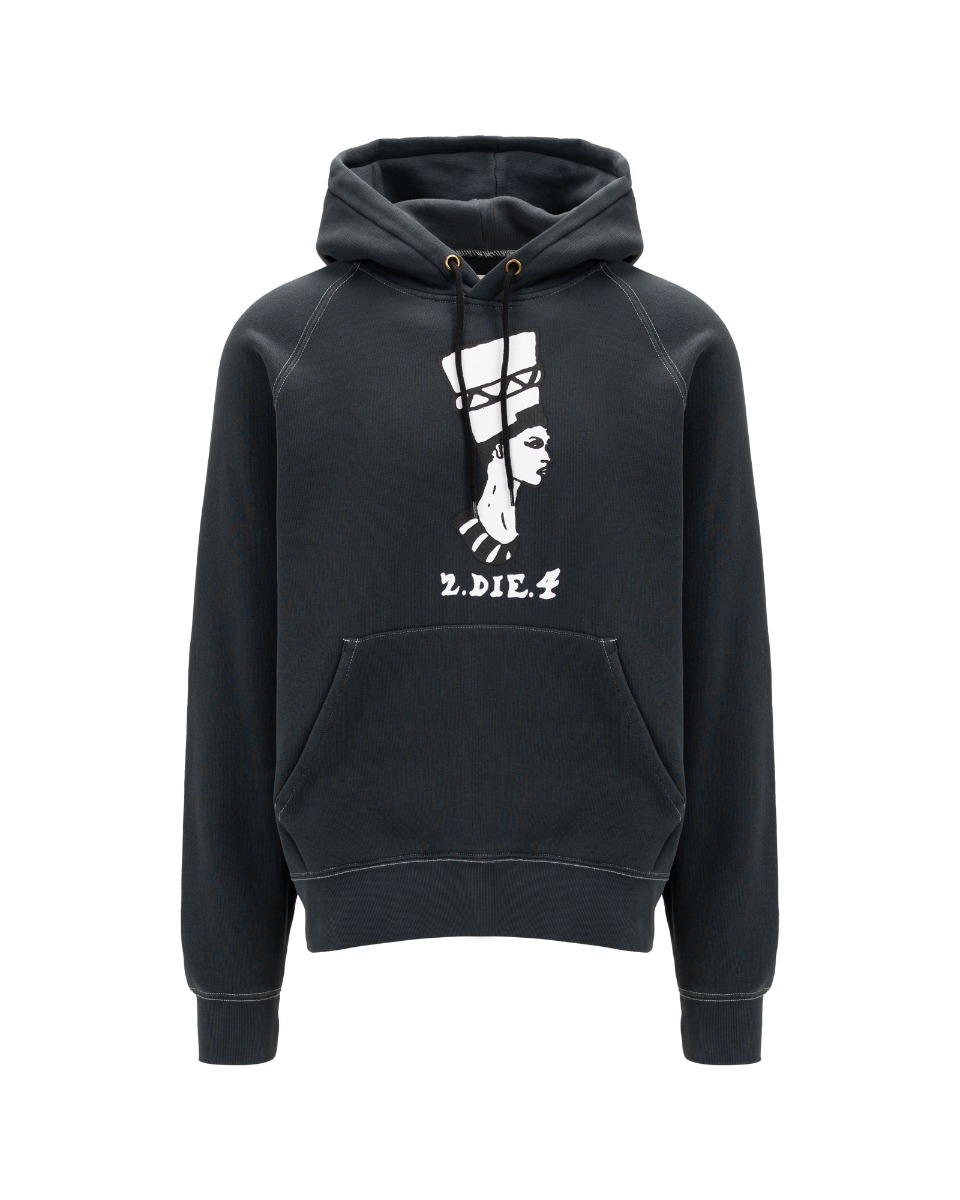 Denim Tears x Our Legacy "Tupac Tears Legacy" 2 Die 4 black hoodie thumbnail