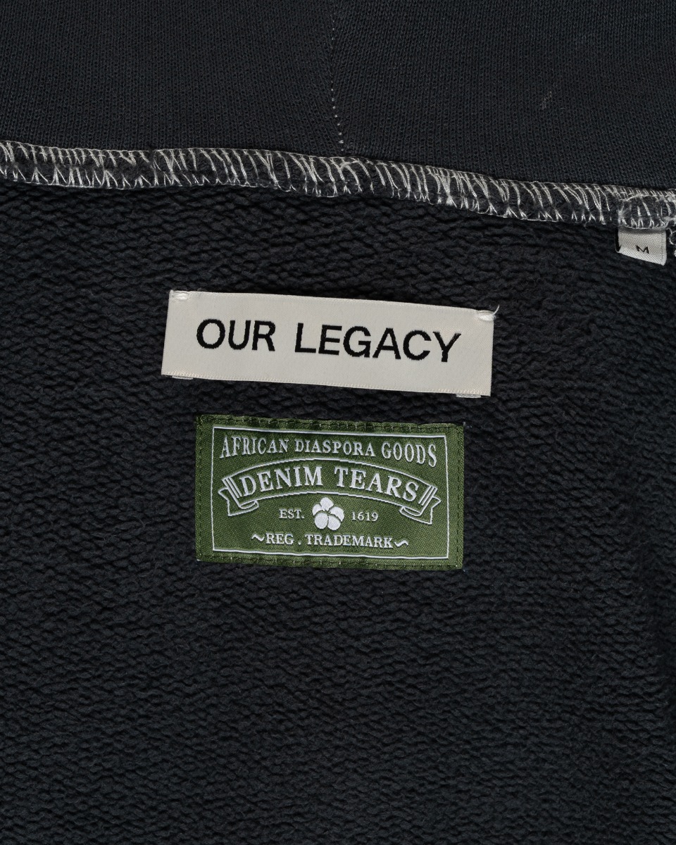 Denim Tears x Our Legacy "Tupac Tears Legacy" 2 Die 4 black hoodie thumbnail