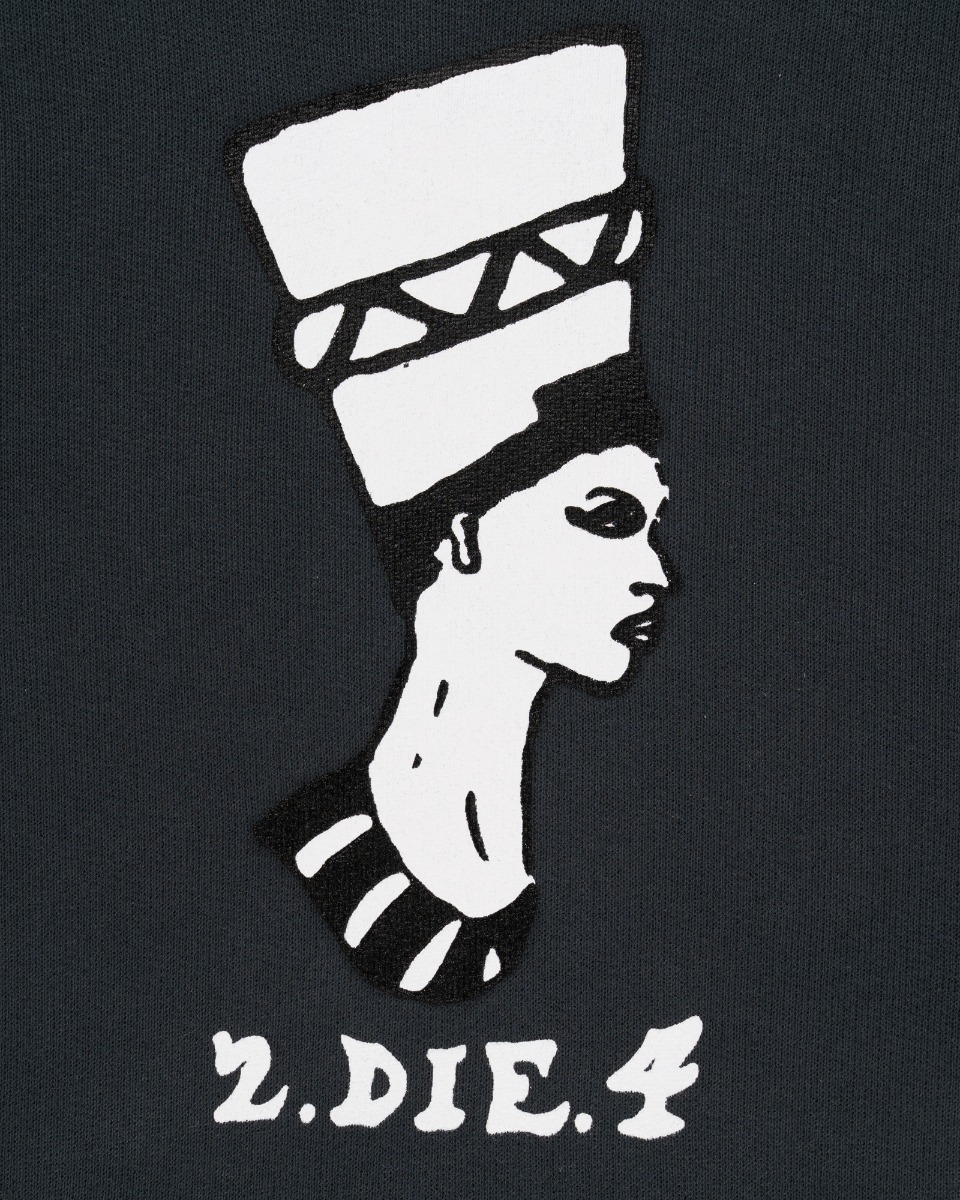 Denim Tears x Our Legacy "Tupac Tears Legacy" 2 Die 4 black hoodie thumbnail