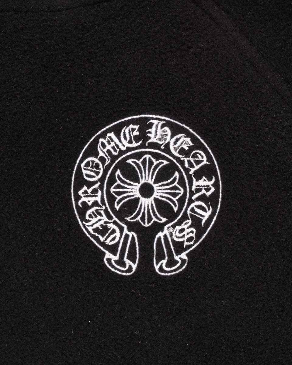 Chrome Hearts "Fuck You" Horseshoe logo fleece hoodie thumbnail