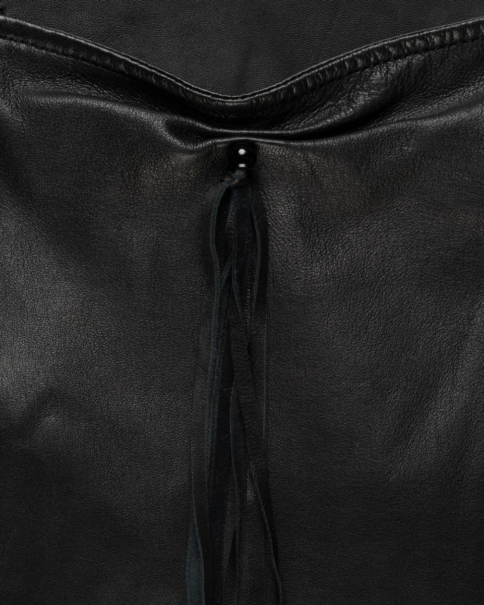 Diesel asymmetric hem mini black dress thumbnail