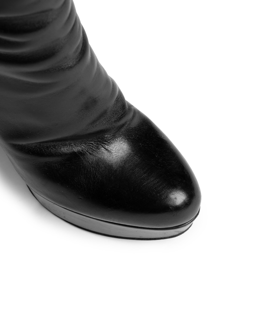 Dior Miss Dior knee high black boots thumbnail