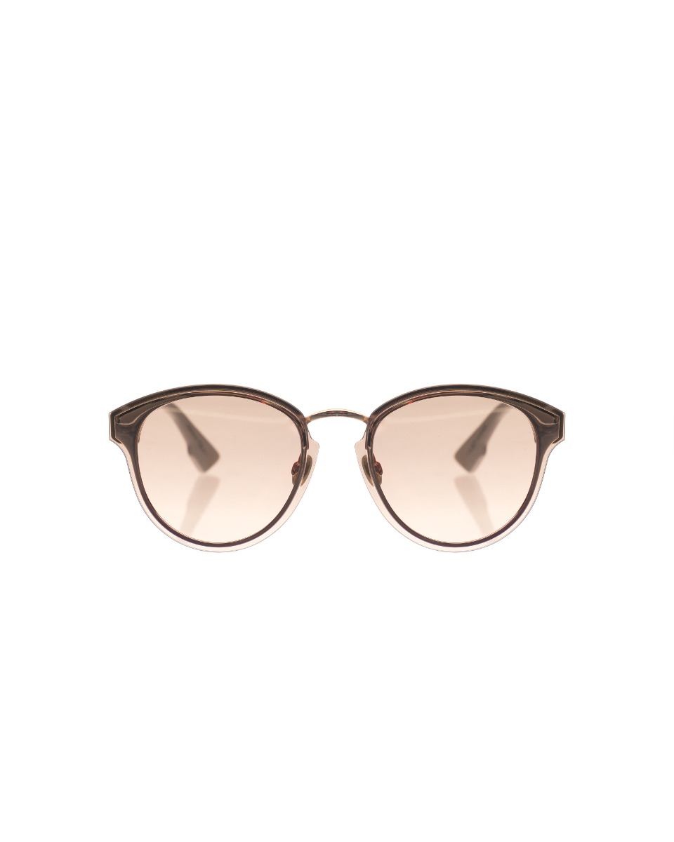 Dior Nightfall oval rose gold sunglasses thumbnail