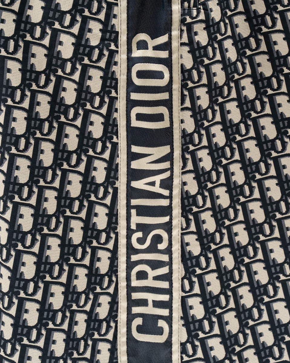 Dior Oblique monogram technical maxi skirt thumbnail