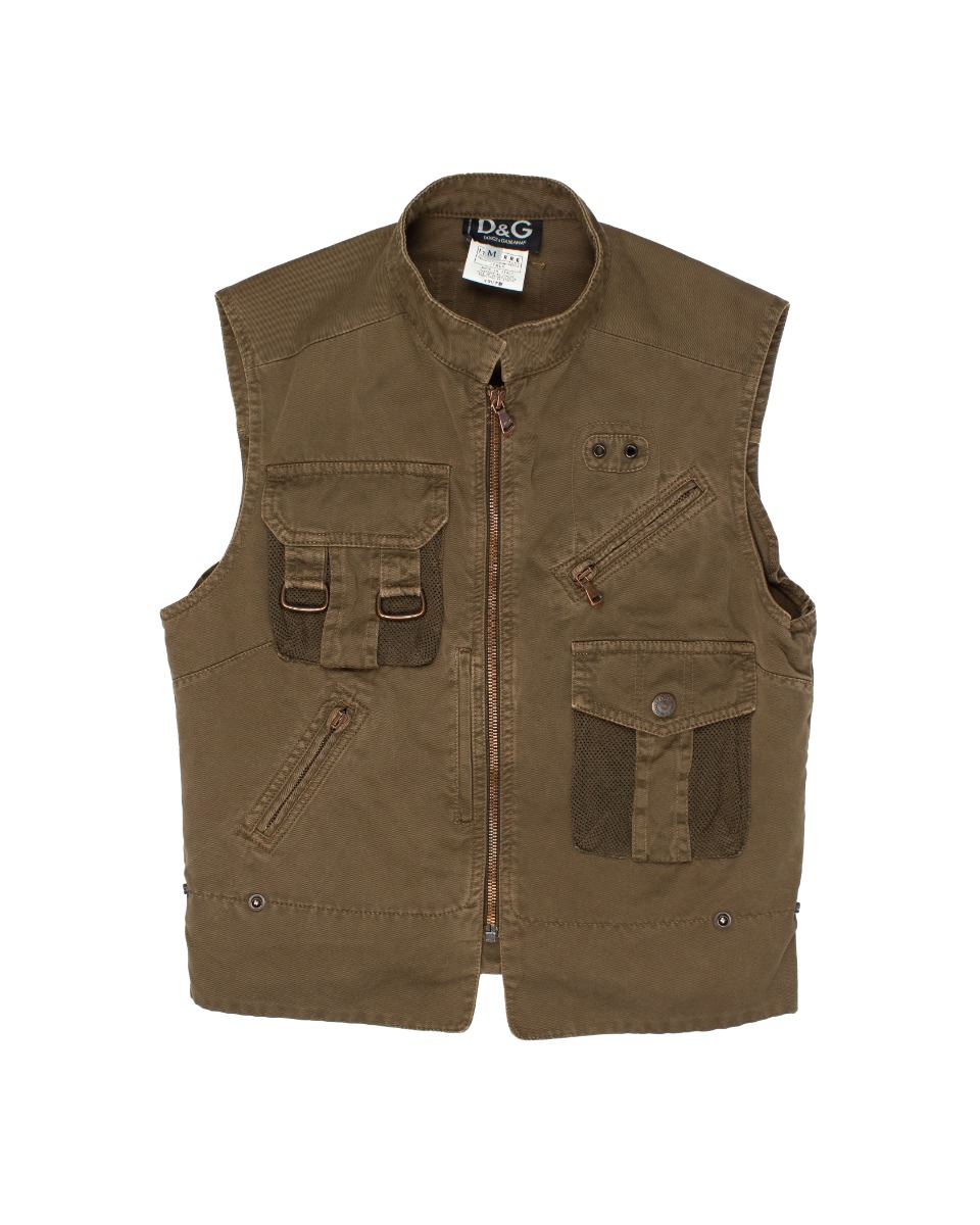 Dolce&Gabbana military utility vest jacket thumbnail