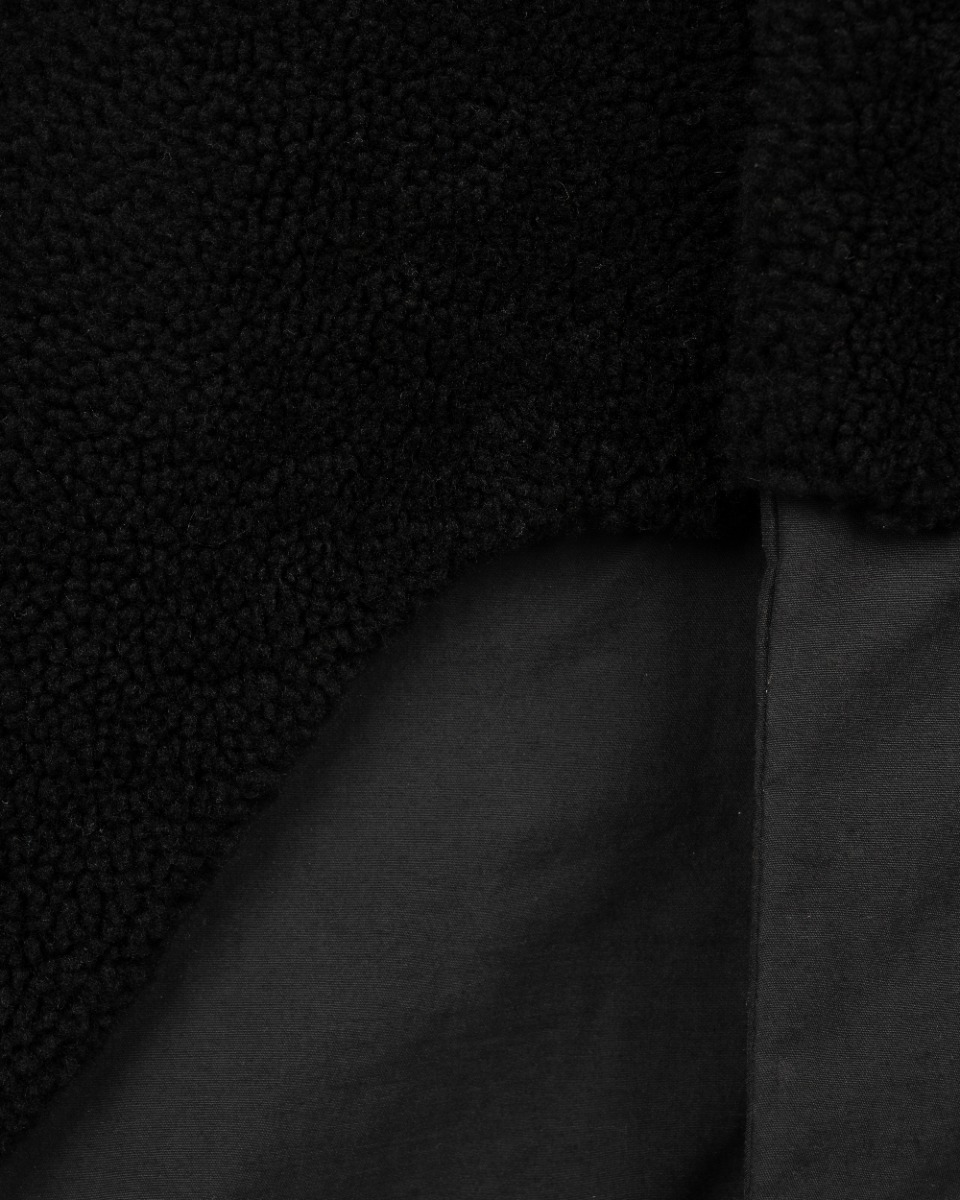 Louis Vuitton Trompe-l'oil shearling padded parka jacket thumbnail