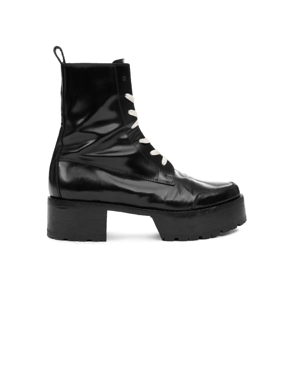 Enfants Riches Déprimés Disco Stomper lace-up black boots thumbnail