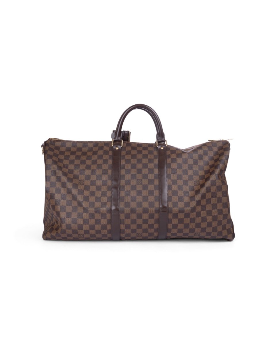 Louis Vuitton Keepall 55 brown Damier bag thumbnail