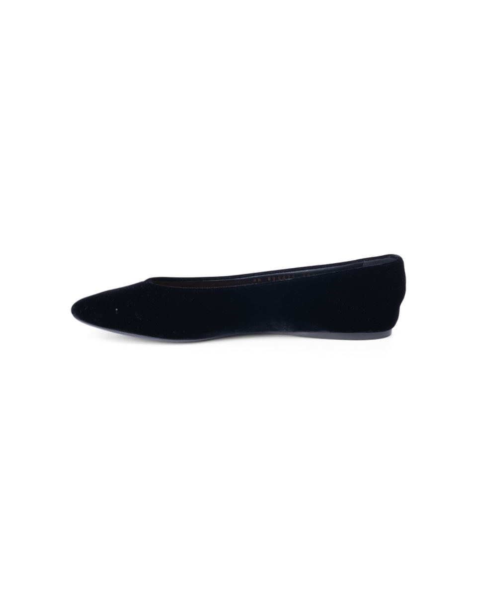 Saint Laurent Gio velvet ballet flats thumbnail