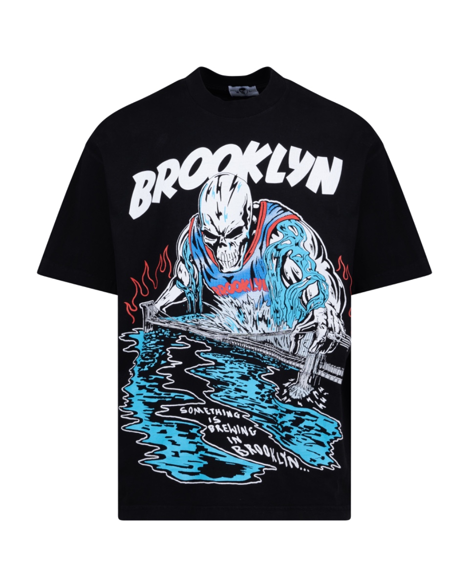 Warren Lotas Brooklyn Nets "Something's Brewing In Brooklyn" t-shirt thumbnail