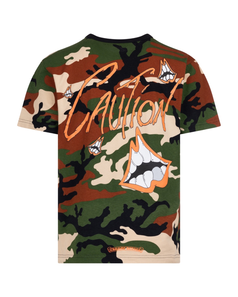 Chrome Hearts Matty Boy "Caution" camo t-shirt thumbnail