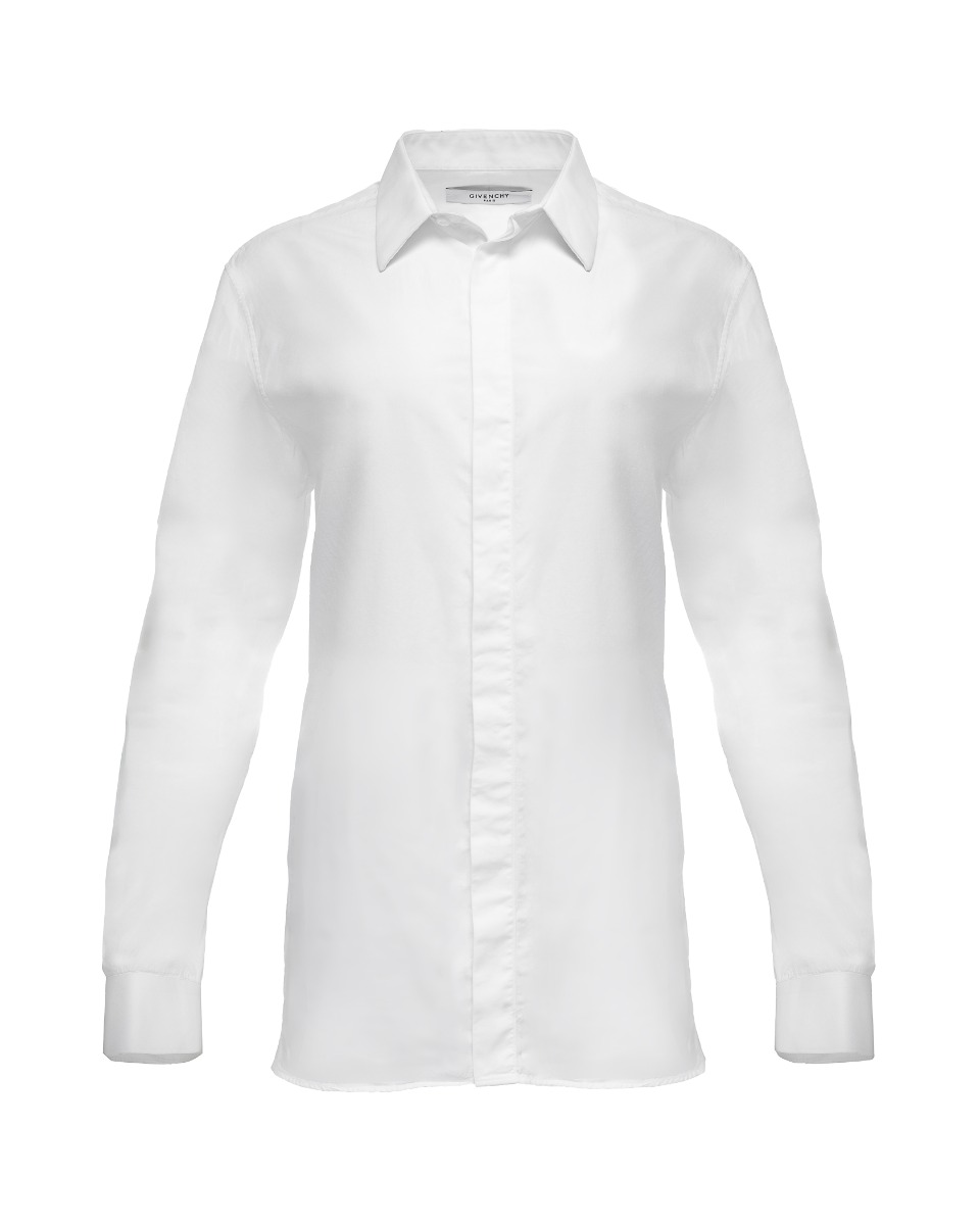 Givenchy star studded collar white shirt thumbnail