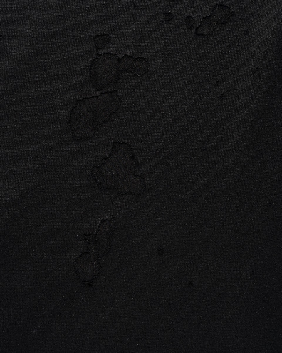 Givenchy Ultimate Distressed oversized black t-shirt thumbnail