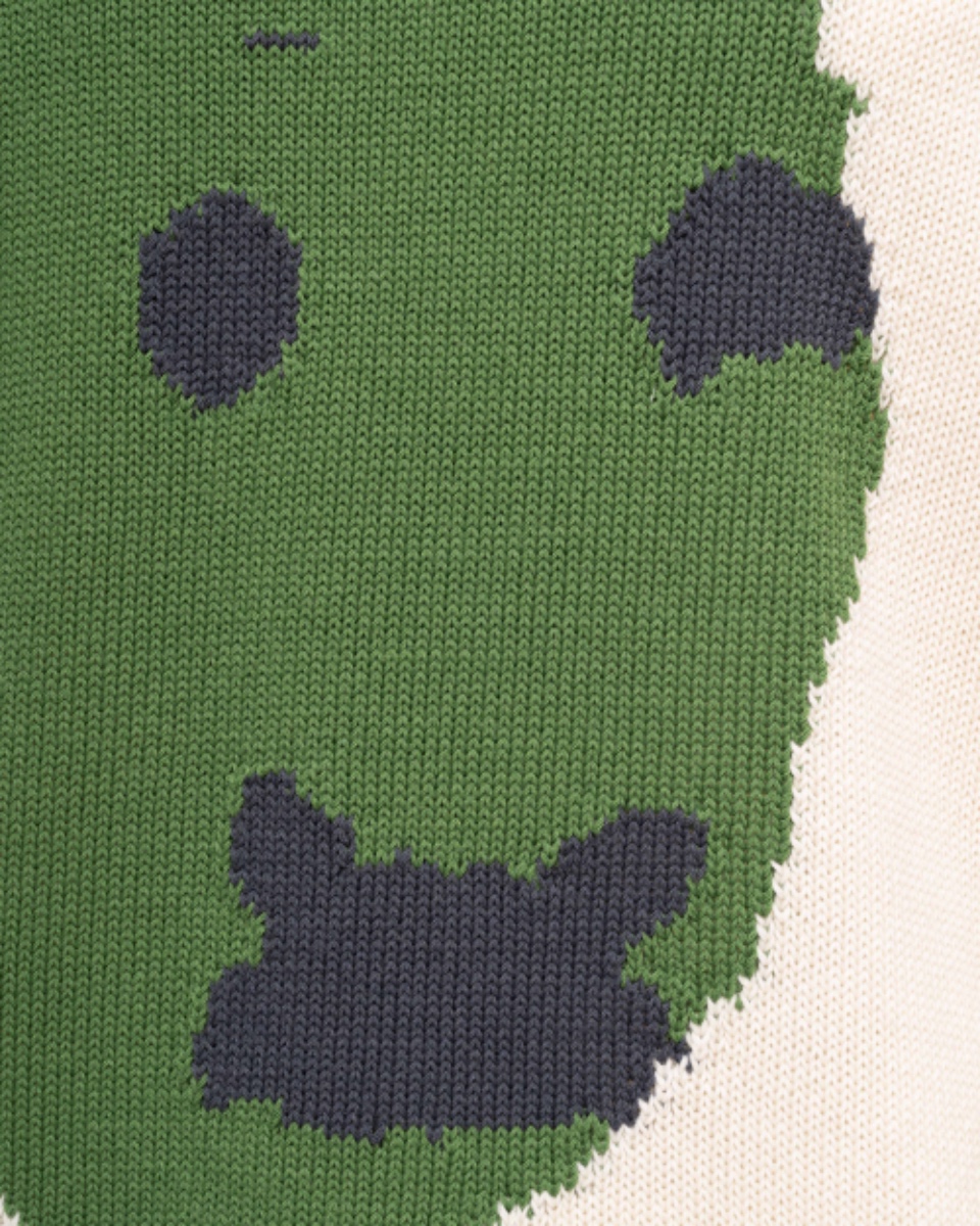 Dior x Cactus Jack cream white oversized sweater thumbnail