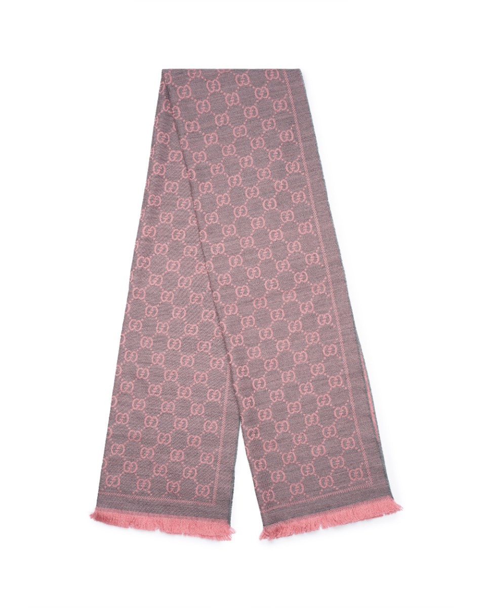 Gucci "GG" monogram jacquard scarf thumbnail