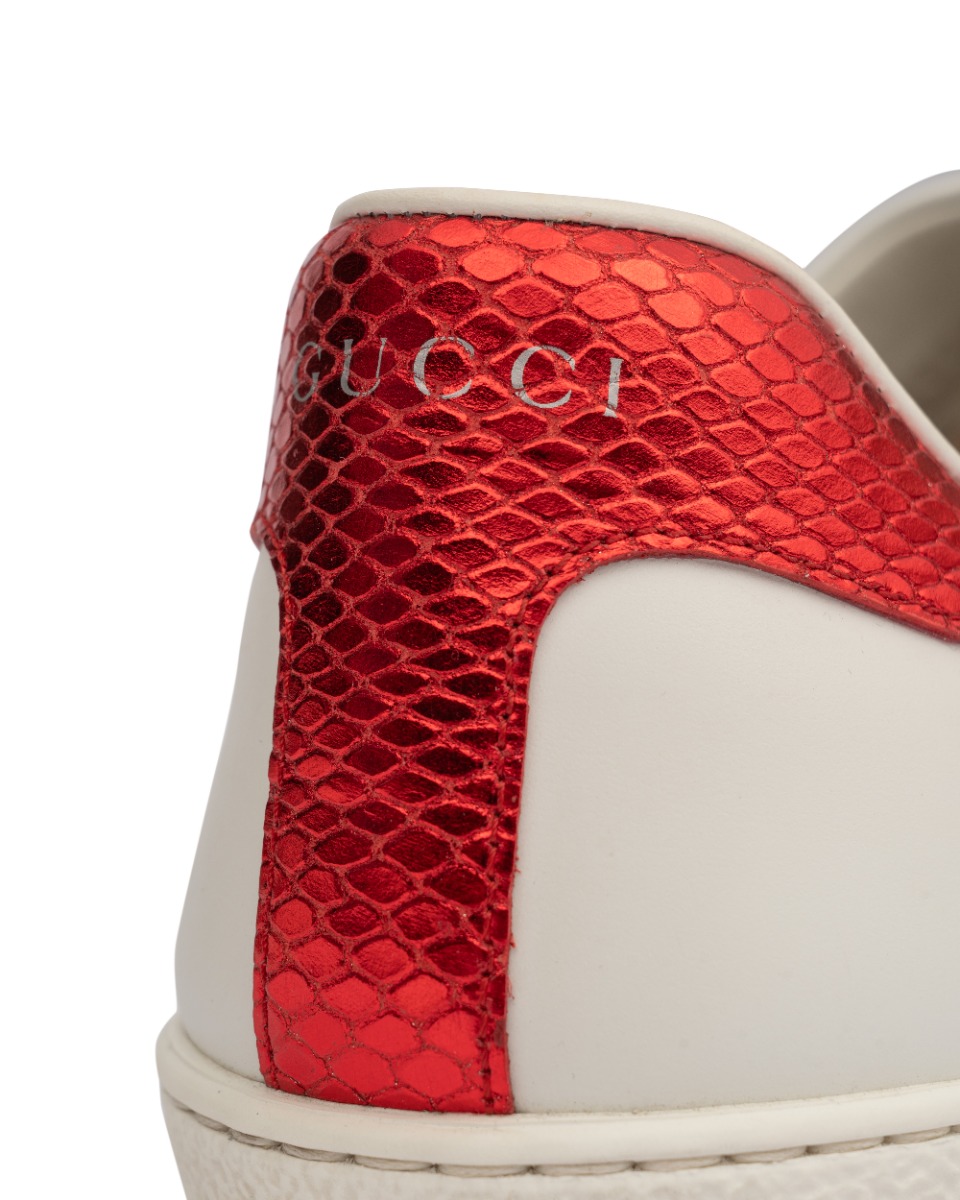 Gucci Ace bee embroidery sneakers thumbnail