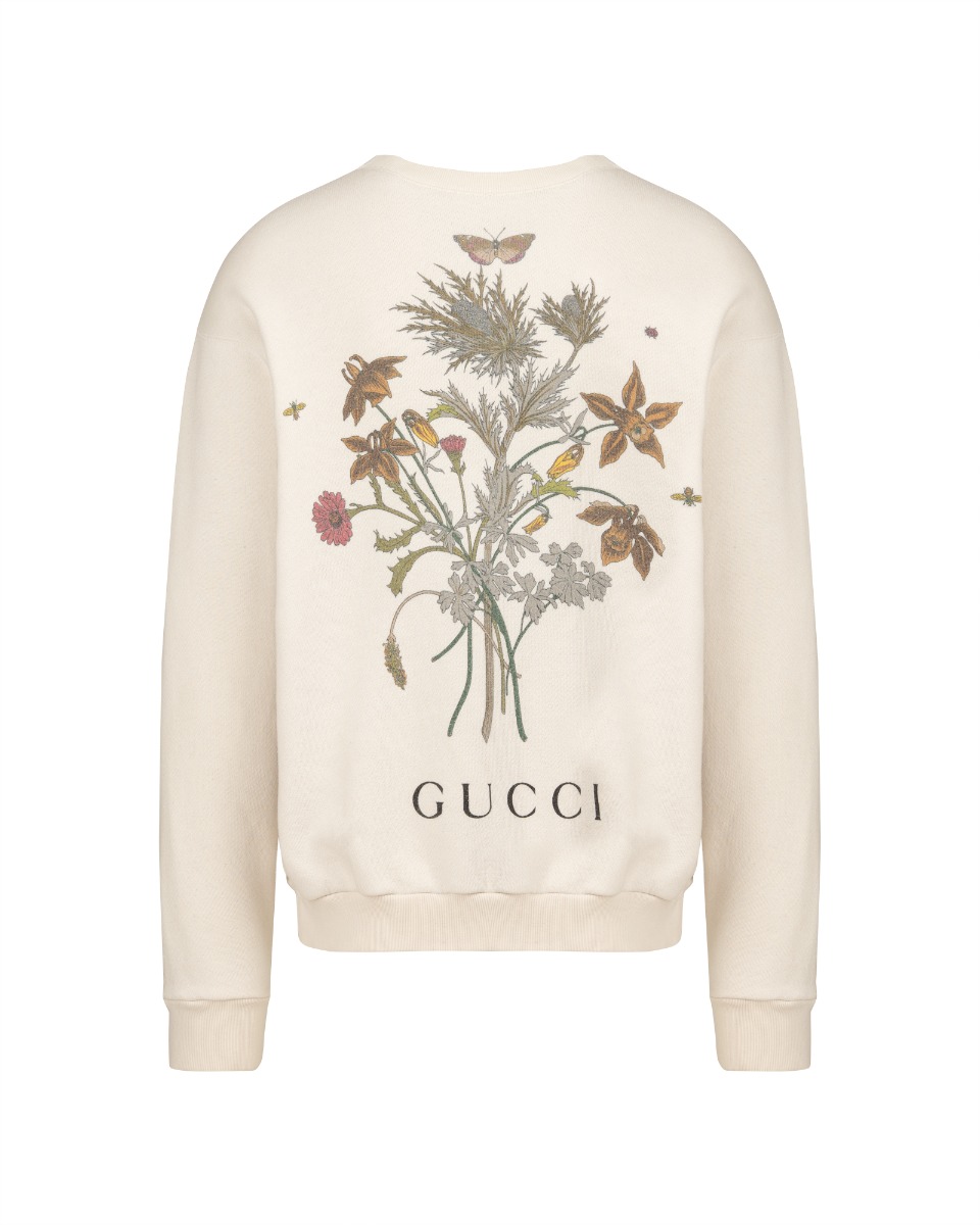 Gucci Chateau Marmont Hollywood Hotel Faun printed crewneck sweatshirt - S thumbnail