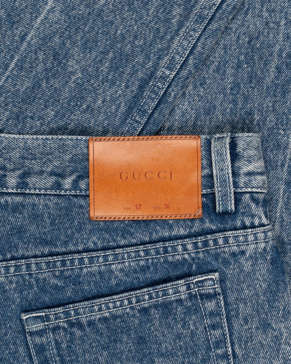 Gucci Ice stone washed denim pants thumbnail