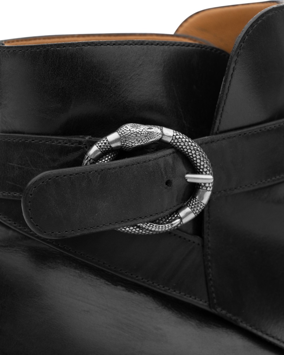 Gucci Kingsnake buckle ankle boots thumbnail