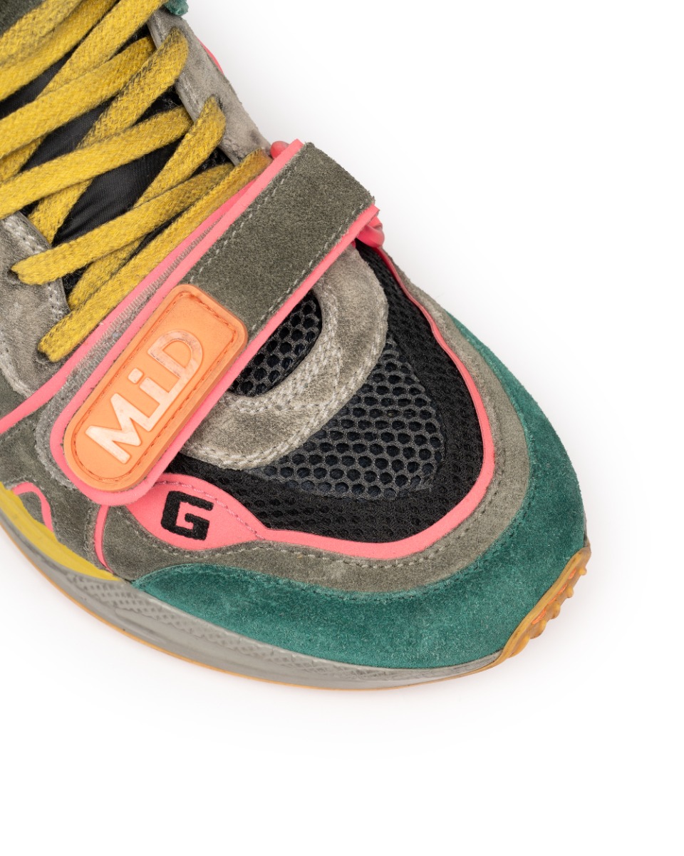 Gucci Ultrapace Mid S multicolor sneakers thumbnail