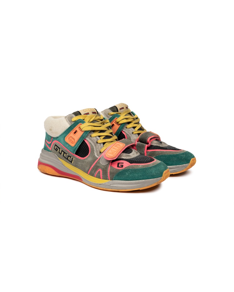 Gucci Ultrapace Mid S multicolor sneakers thumbnail