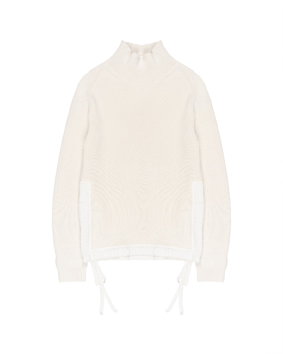Helmut Lang military mockneck sweater thumbnail