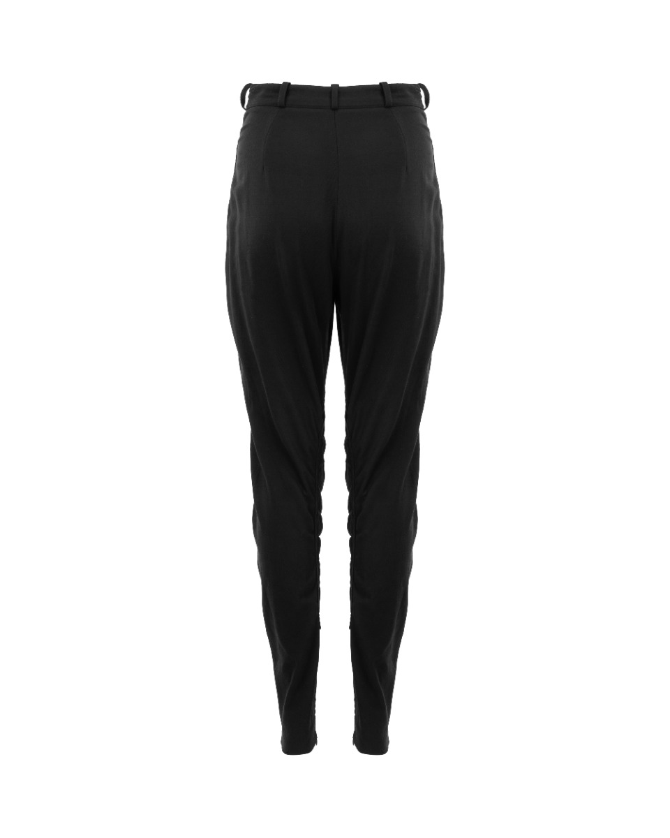 Hermes Breeches black riding woollen pants thumbnail