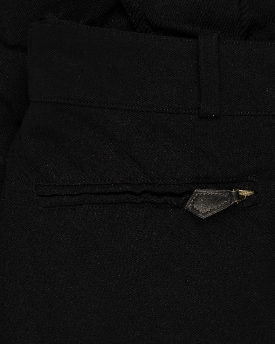 Hermes Breeches black riding woollen pants thumbnail