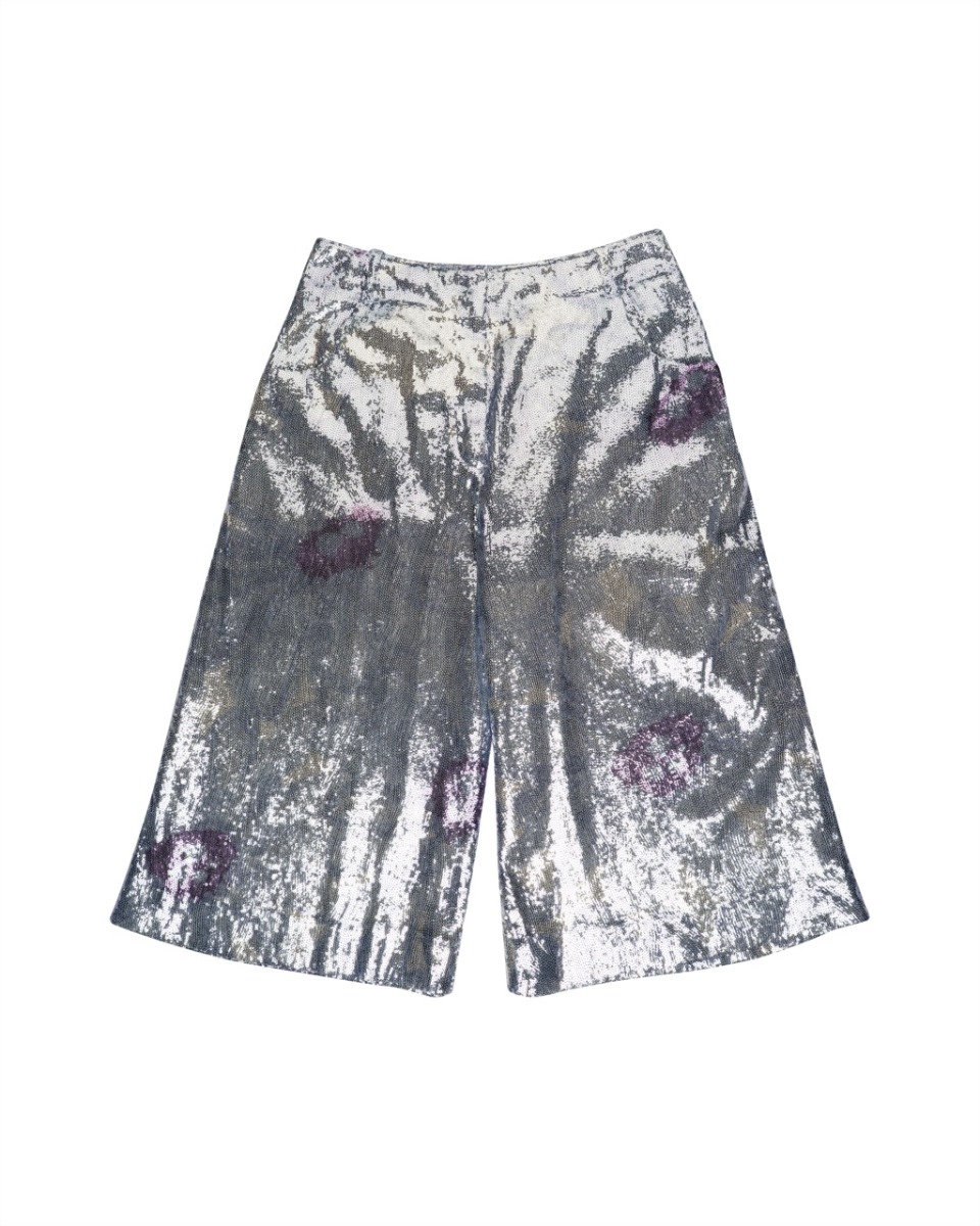 Jacquemus "Le Coup De Soleil" sequin-embellished culotte shorts thumbnail