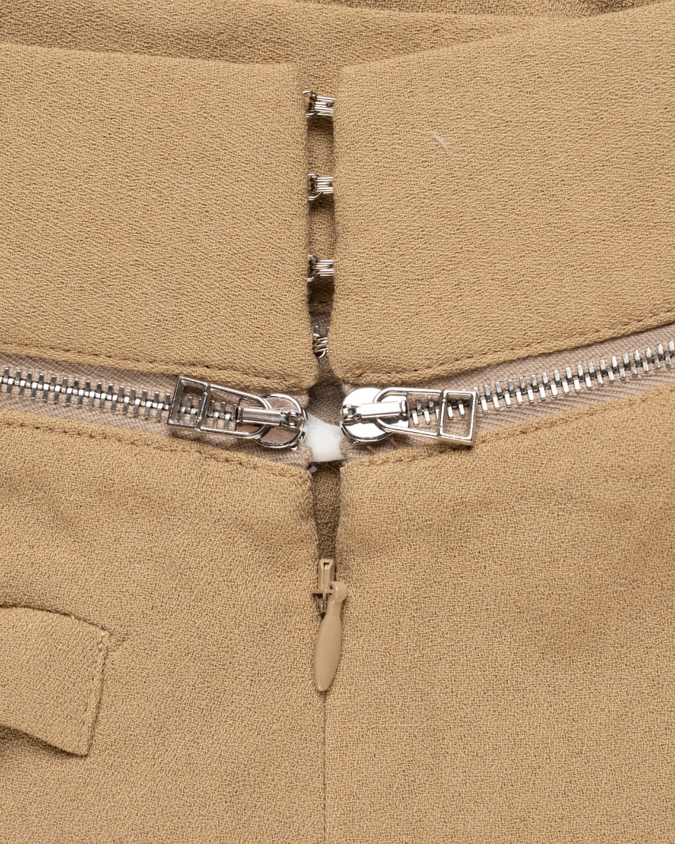 Jacquemus Le Papier "La Jupe Bodri" beige midi skirt thumbnail