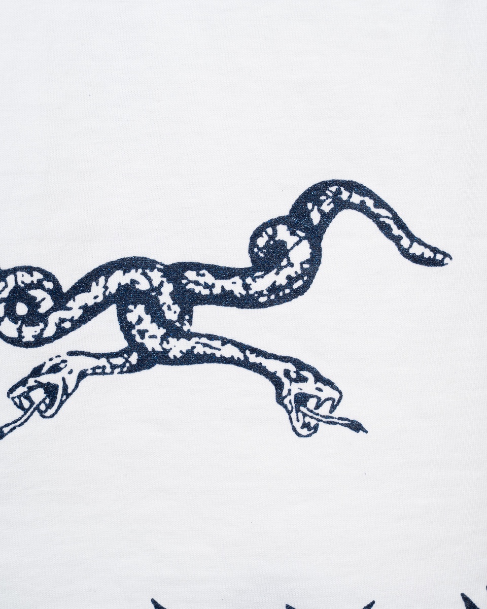 Jean Paul Gaultier "Safe Sex" glitter long sleeve t-shirt thumbnail