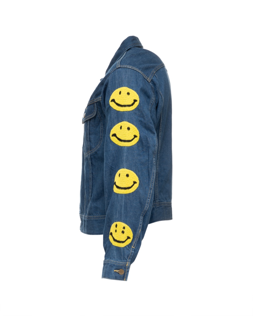 Kapital Smiley Face denim jacket thumbnail