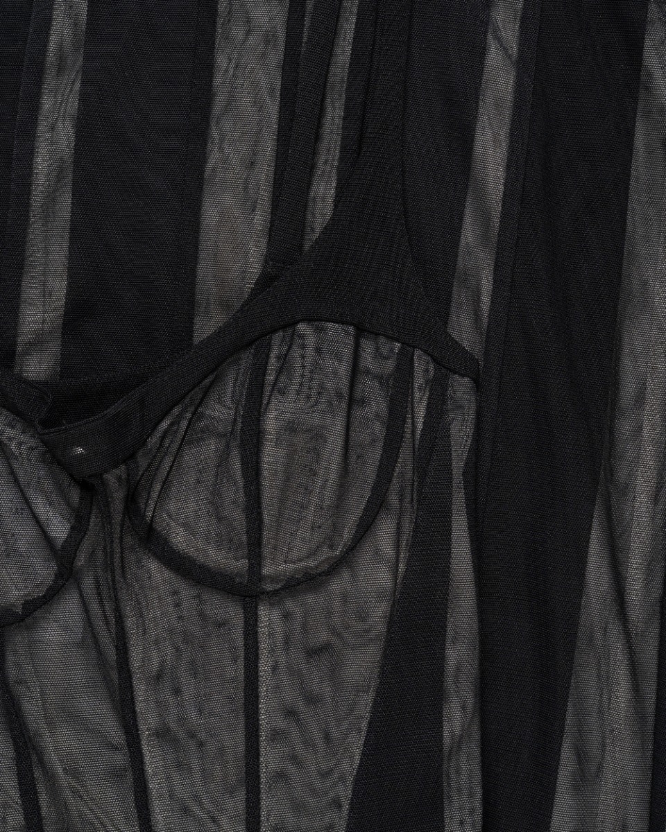 Kathryn Bowen corset tank midi dress thumbnail