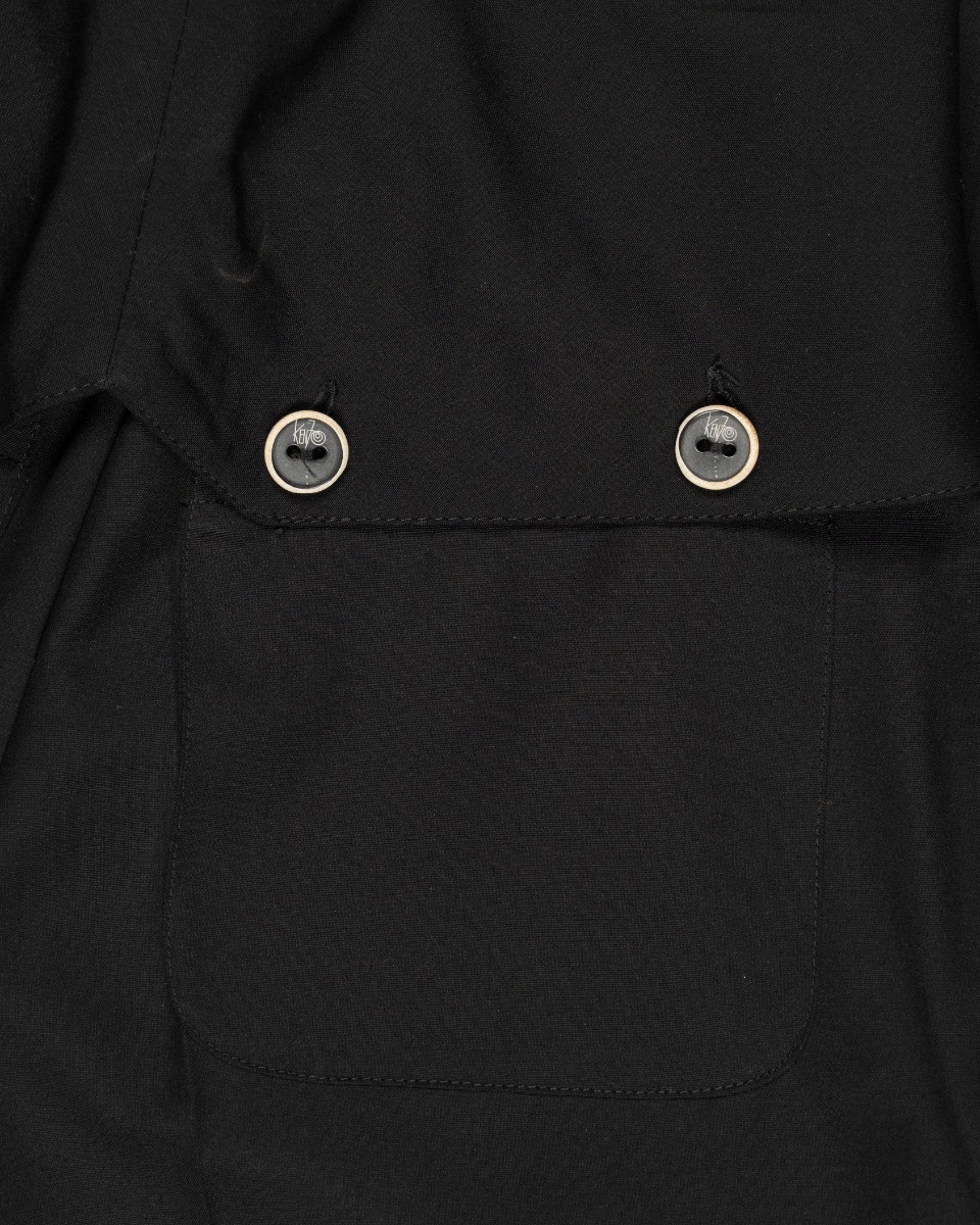 Kenzo button-up appliqué laine pants thumbnail