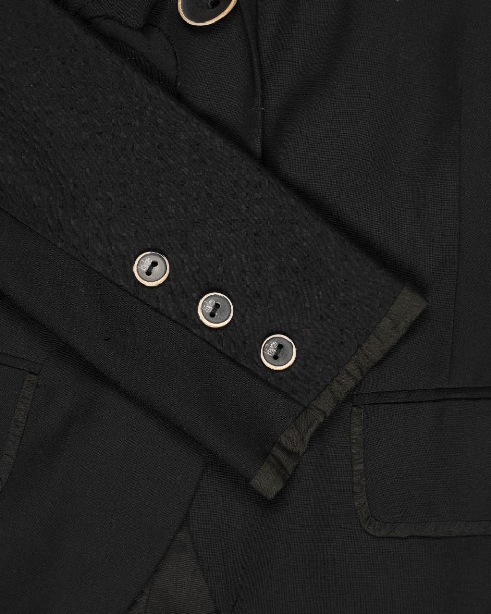 Kenzo floral-appliqué patchwork blazer jacket thumbnail