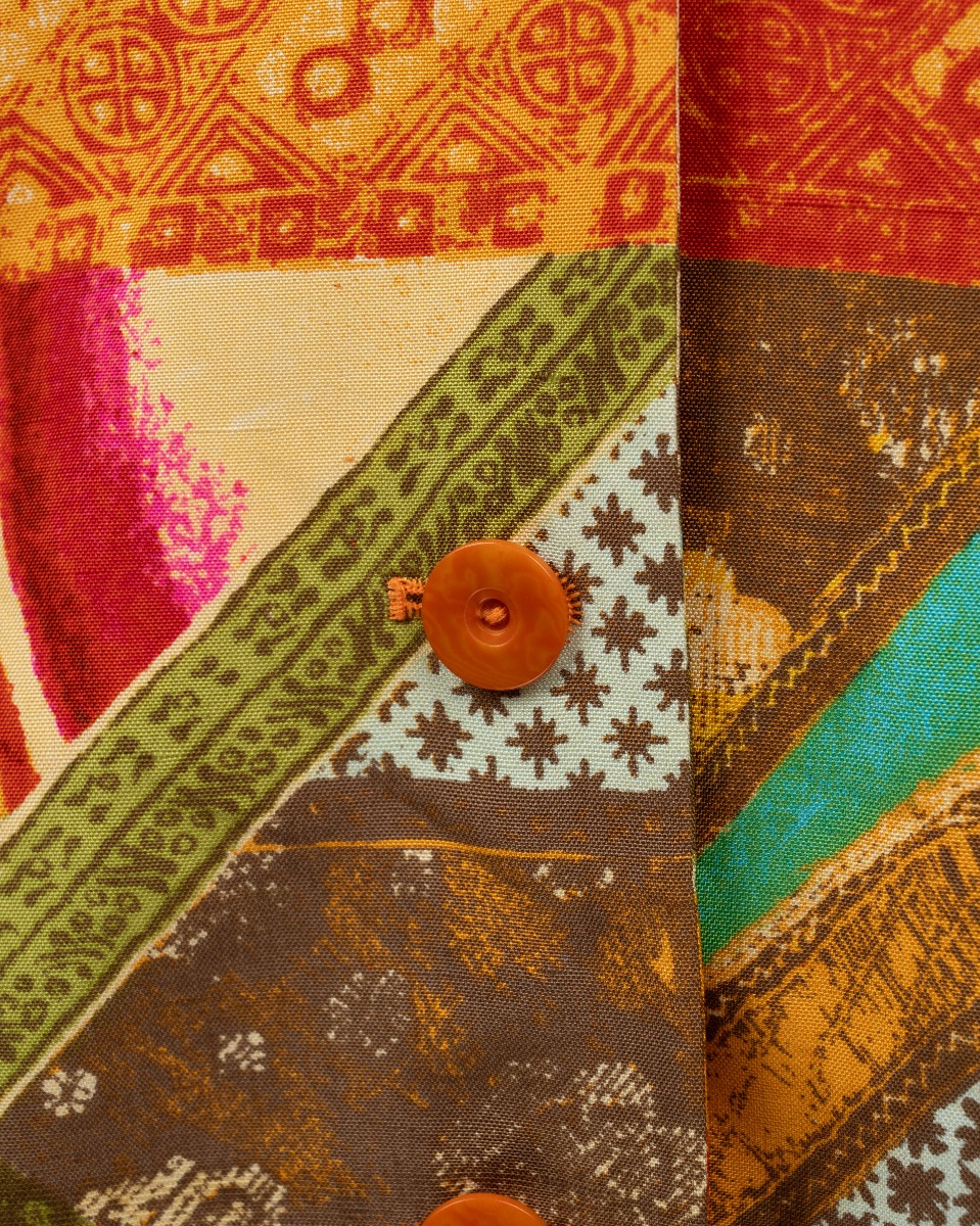 Kenzo Jungle abstract pattern blazer jacket thumbnail