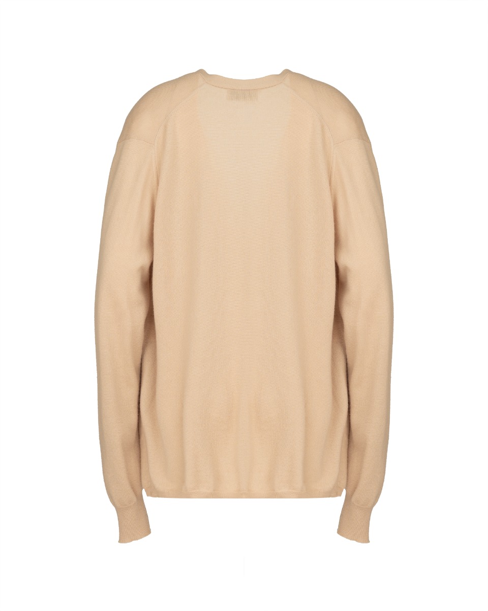 Lemaire cashmere beige cardigan thumbnail