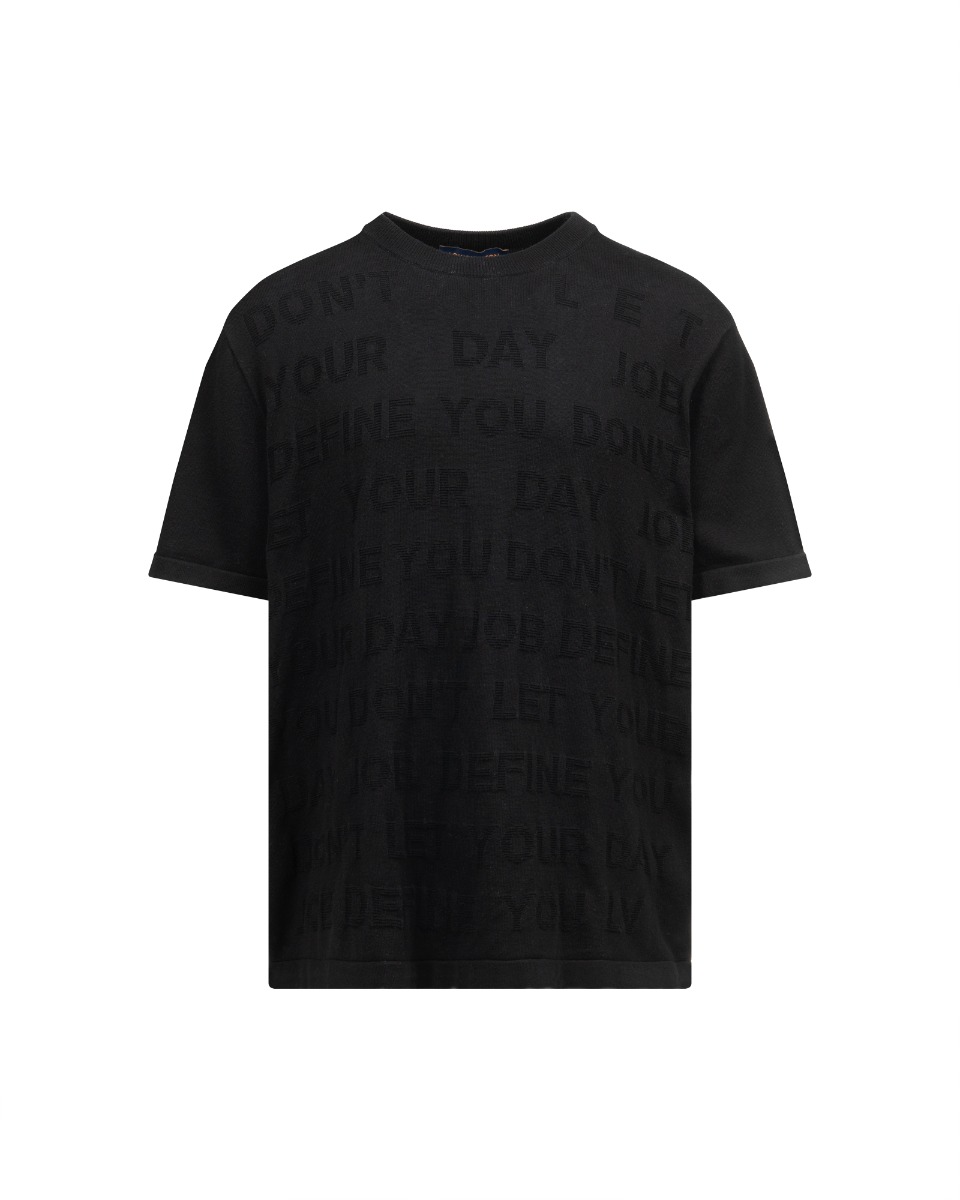 Louis Vuitton "don't let your day job define you" knitted t-shirt thumbnail
