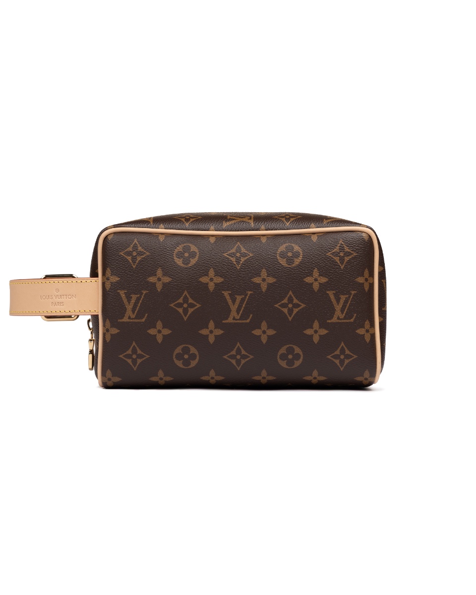 Louis Vuitton Locker Dopp Kit monogram travel bag thumbnail