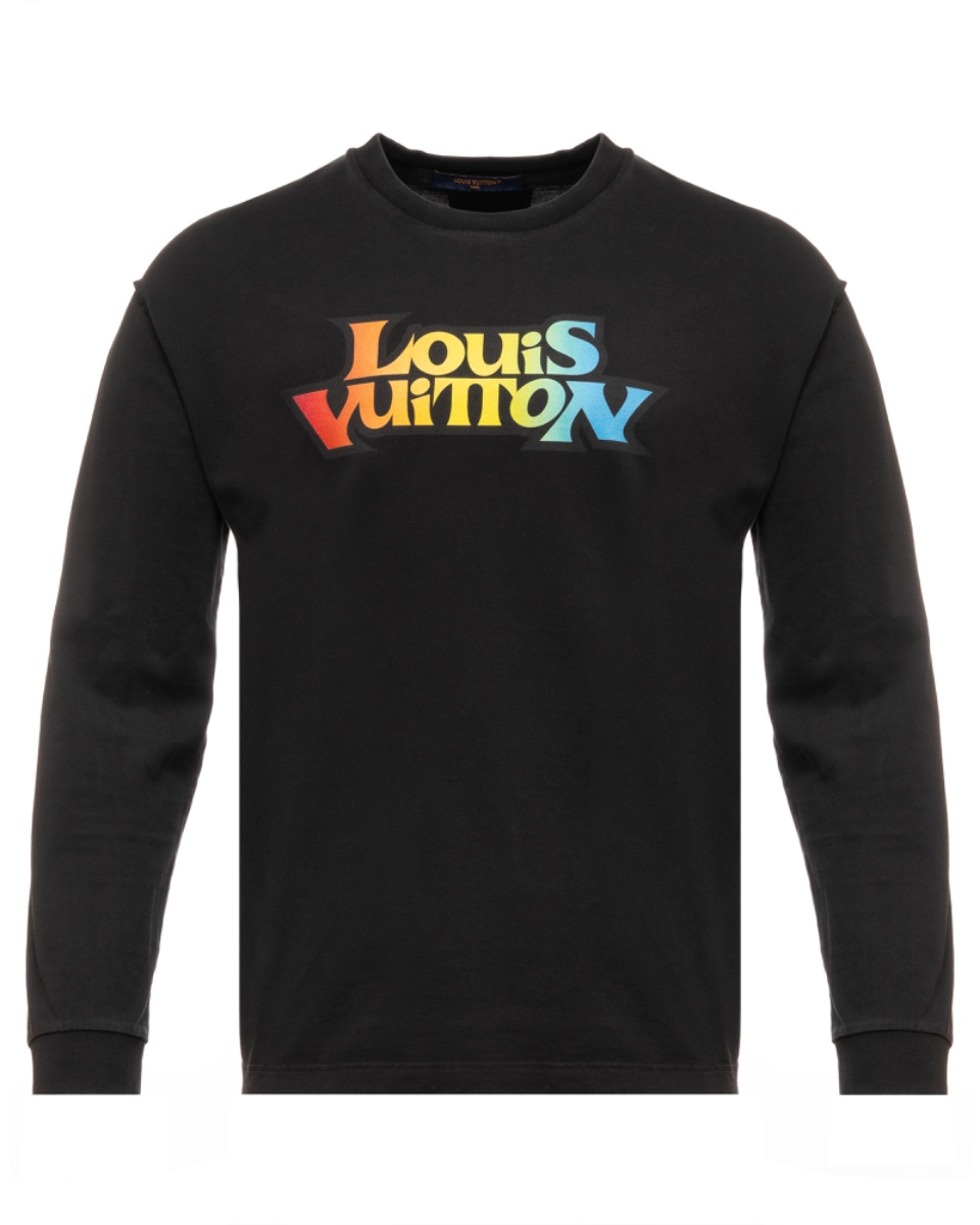 Louis Vuitton fade printed long sleeve t-shirt thumbnail