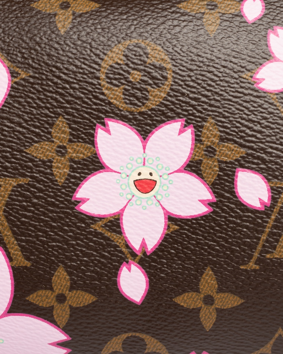 Louis Vuitton x Takashi Murakami Papillon Cherry Blossom monogram bag thumbnail