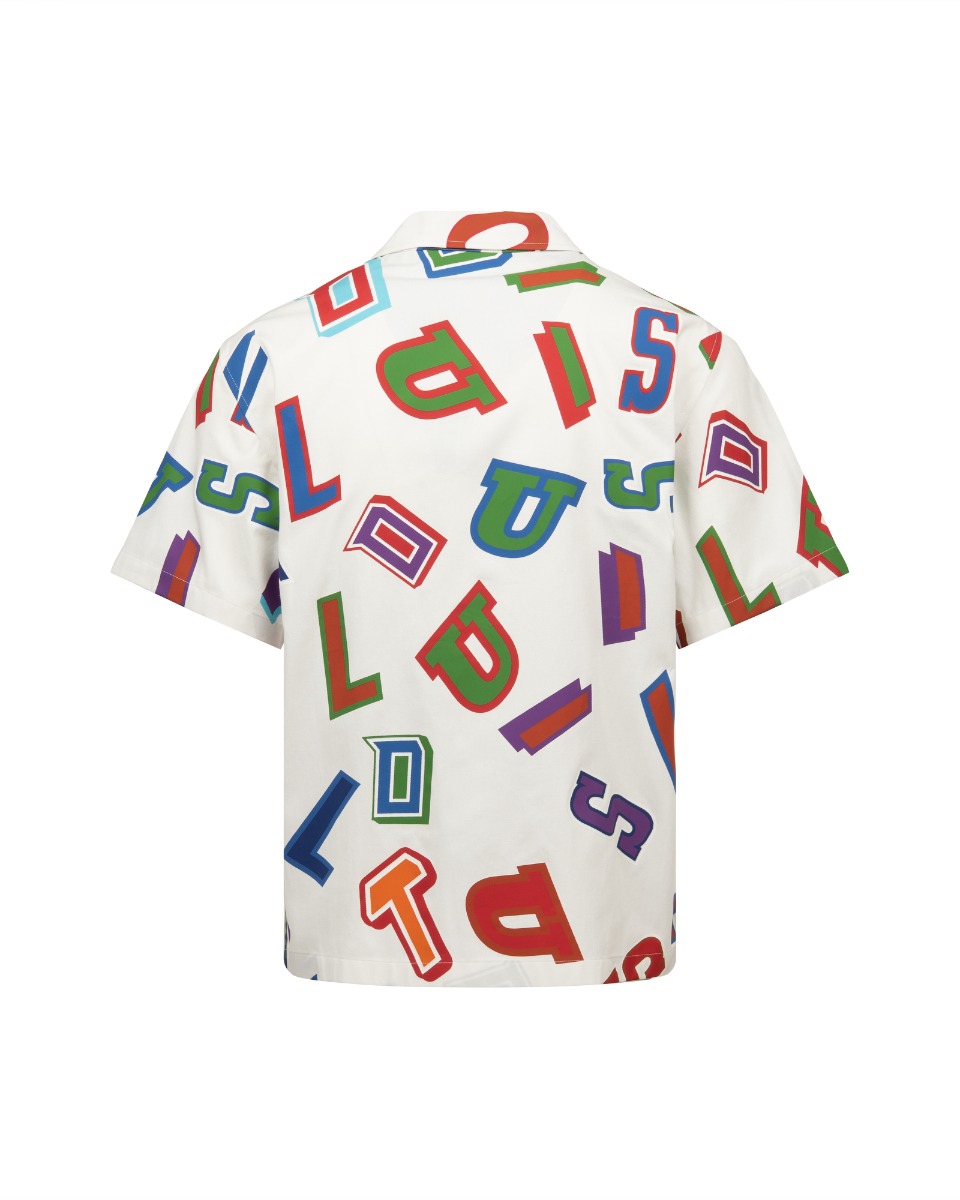 Louis Vuitton x NBA Basketball Letters white overshirt thumbnail