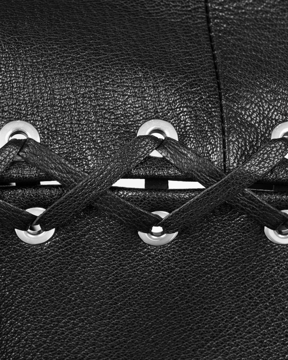 Magda Butrym cropped biker jacket thumbnail