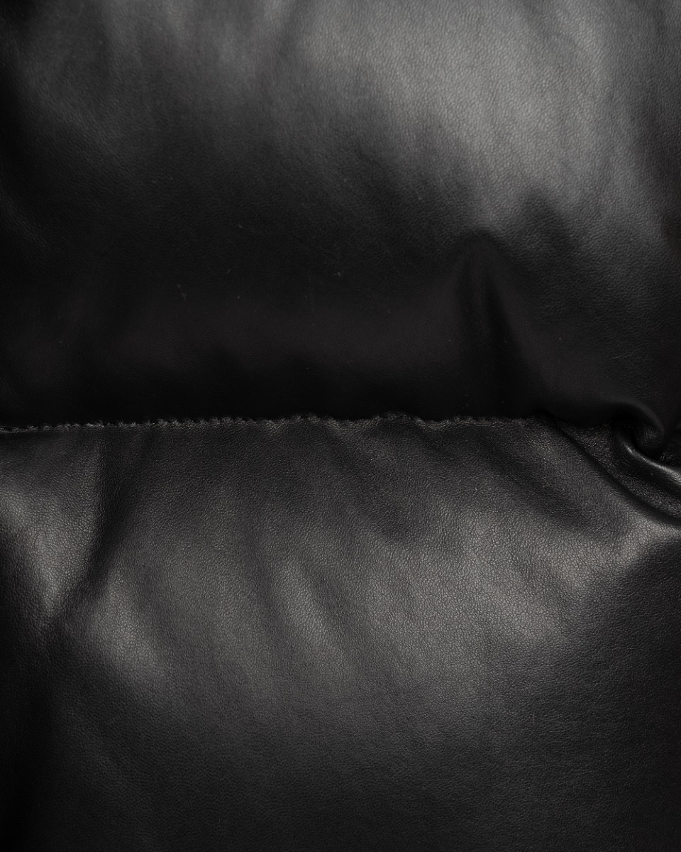 Magda Butrym leather down puffer jacket thumbnail